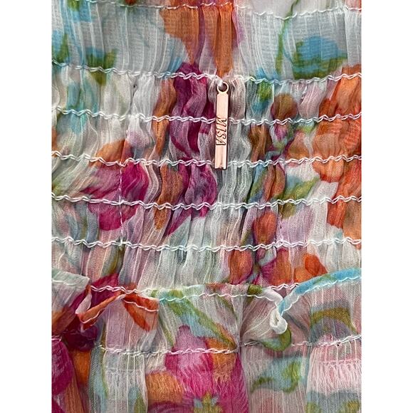 Misa Los Angeles Floral Print Maxi Skirt Size Small - Picture 5 of 6